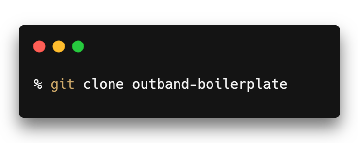 Outband Connected mockup
